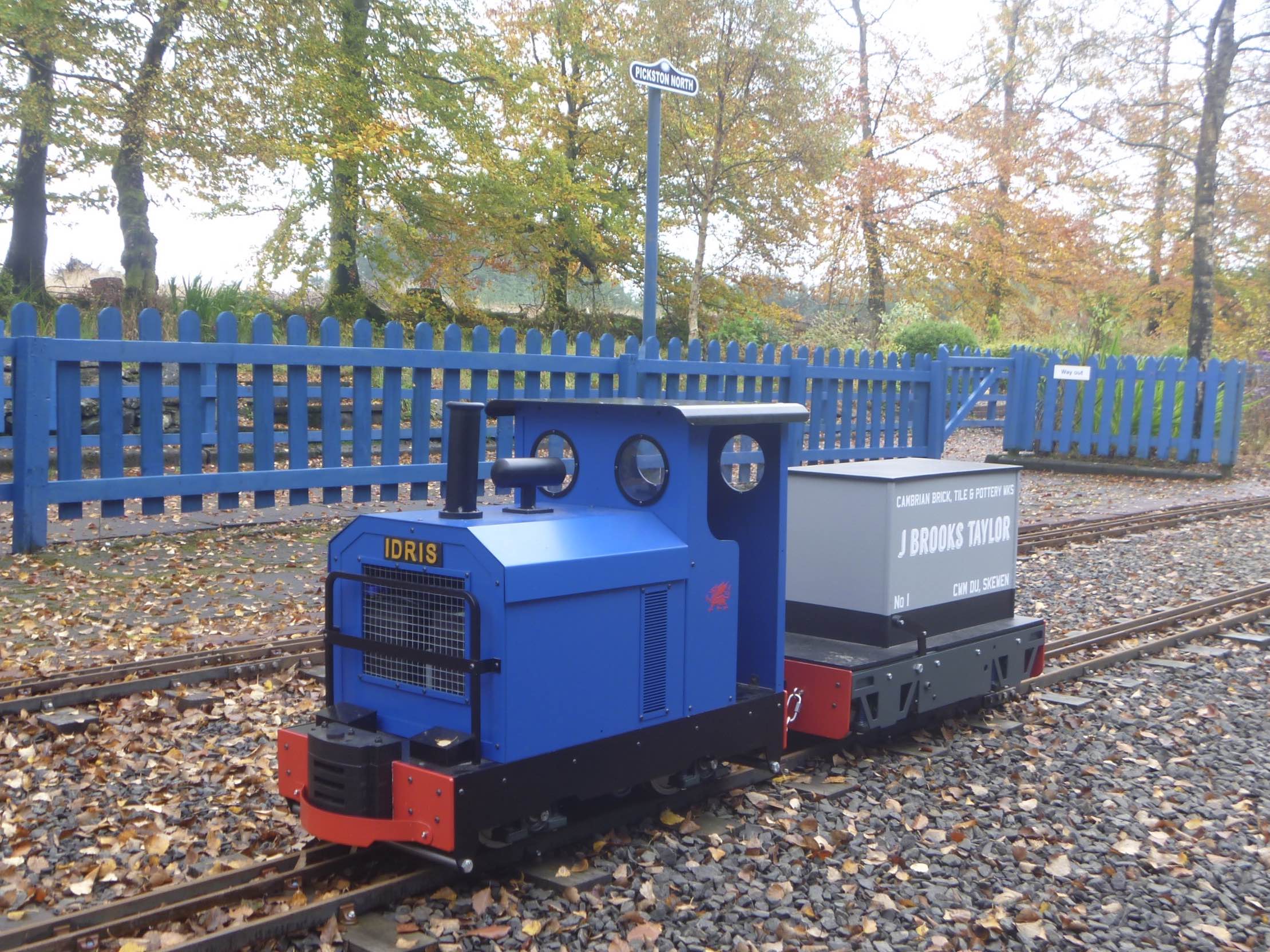 Druid IDRIS with its wagon, front view. One of the photographs supplied by Peter and shared by Phoenix on 5 February 2023.