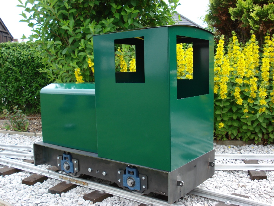 An early green Hesketh photographed outside.