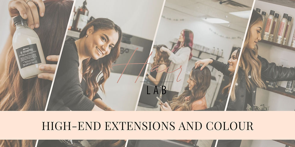 Hair Lab Calgary offering high end extentions and colour