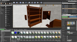 Smaller Shelf and Fire Extinguisher