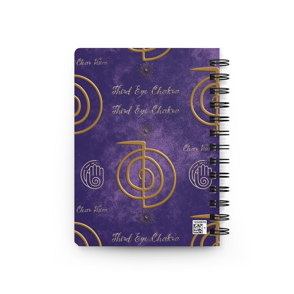 Thumbnail: Third Eye Chakra Spiral Journal – Trust Your Inner Wisdom