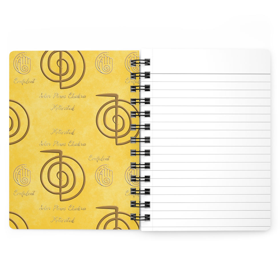 Thumbnail: Solar Plexus Chakra Spiral Journal – Step Into Your Power