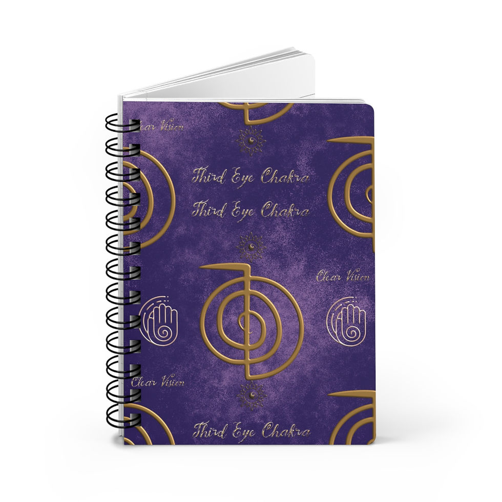 Thumbnail: Third Eye Chakra Spiral Journal – Trust Your Inner Wisdom