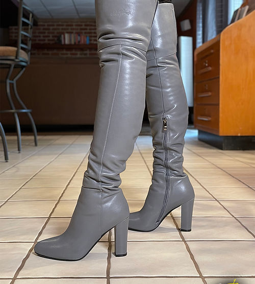 Women's Grey Dress Boots Women's Grey Skater Dress, Brown Leather Ankle Boots, Black Women's Grey Dress Boots Women's Grey Skater Dress, Brown Leather Ankle Boots, Black