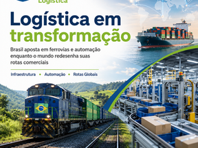 Logística em transformação: Brasil aposta em ferrovias e automação enquanto o mundo redesenha suas rotas comerciais