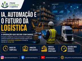 IA, automação e o futuro da logística: a operação que decide com dados