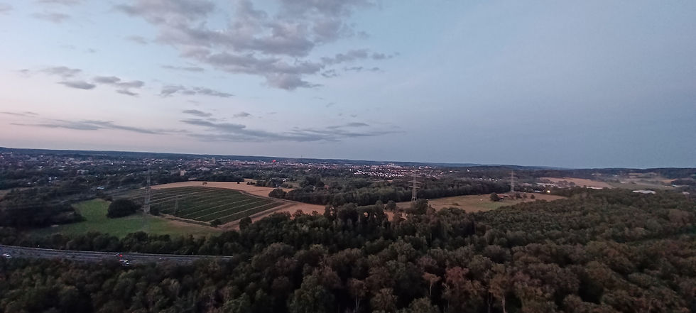 Mein letztes Foto vor der Landung