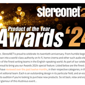 StereoNET Product of the Year Awards 2024 - LUMIN, Hana & Tellurium Q