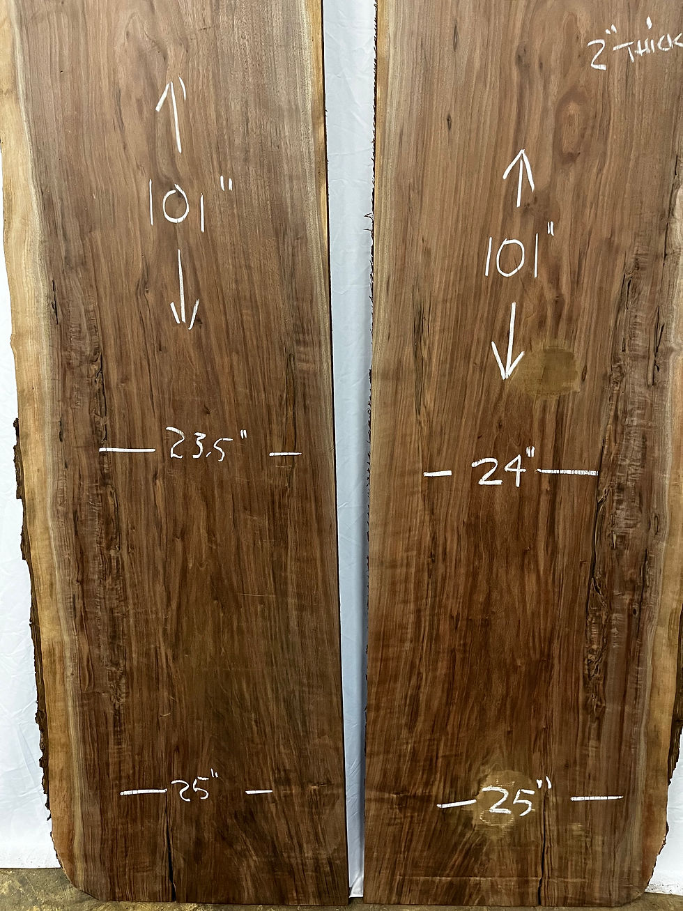 Thumbnail: 040523-3 Book Matched Oregon Black Walnut