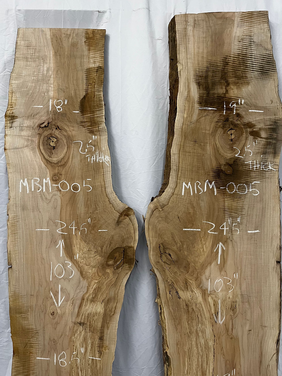 Thumbnail: MBM 005 Book Matched Oregon Maple