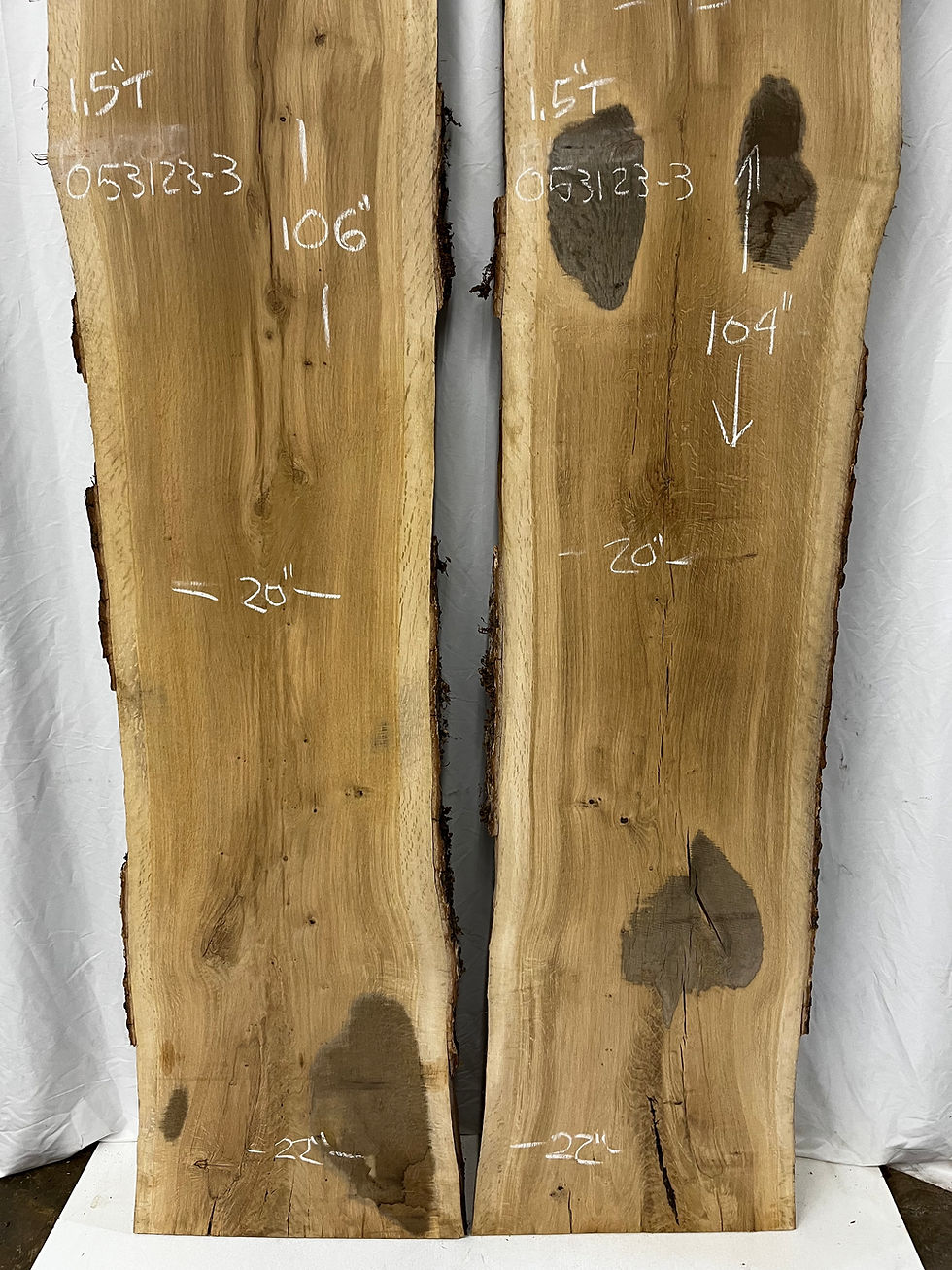 Thumbnail: 053123-3 Book Matched Oregon White Oak