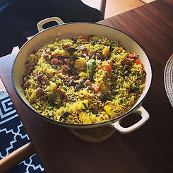Vivek Singh's pilau.JPG
