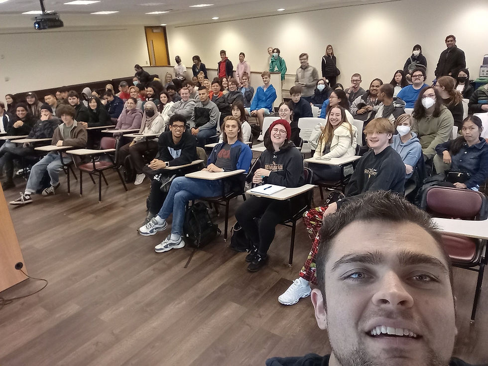 Speaking at Bellevue College 2022 (2)