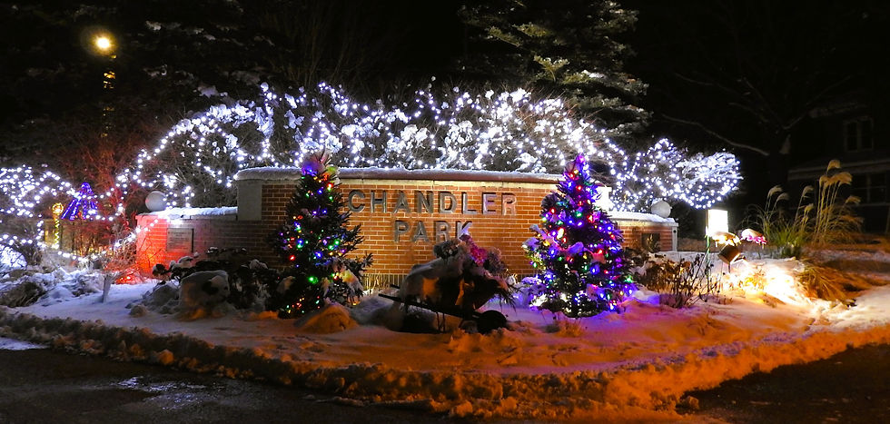 Chandler Park Holiday Lights 2025