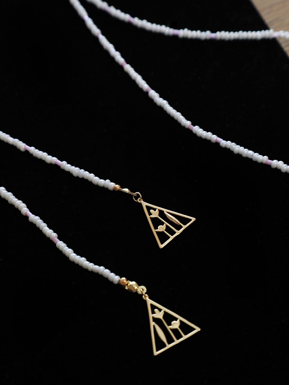 Thumbnail: Lariat versatile Beaded Necklace 