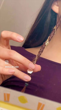 Thumbnail: Hair Chain Statement Hair Accessory Modern Ethnic Style