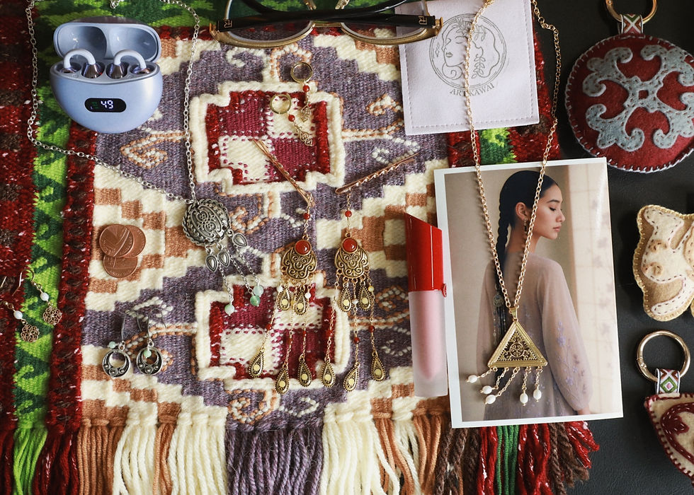 ArtKawai is a UK-based jewelry brand offering handmade Central Asian and Kazakh inspired jewellery