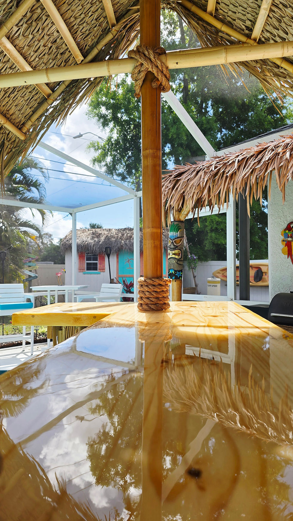 Modern tiki bar design lifestyle