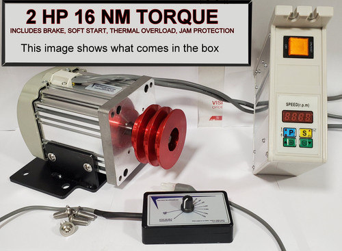 Smithy Granite 1324 Combo 2 hp Servo Motor Upgrade Kit Lathe Milling ...