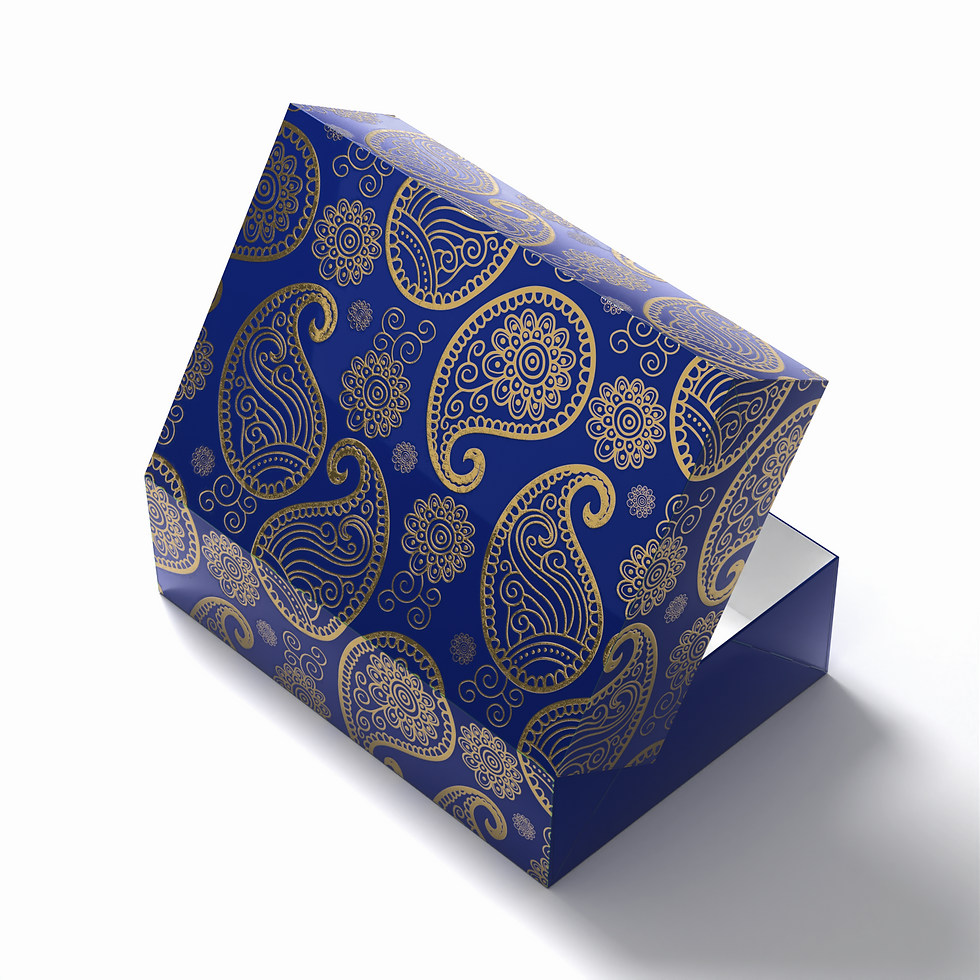 Thumbnail: Chic Paisley Royal Blue