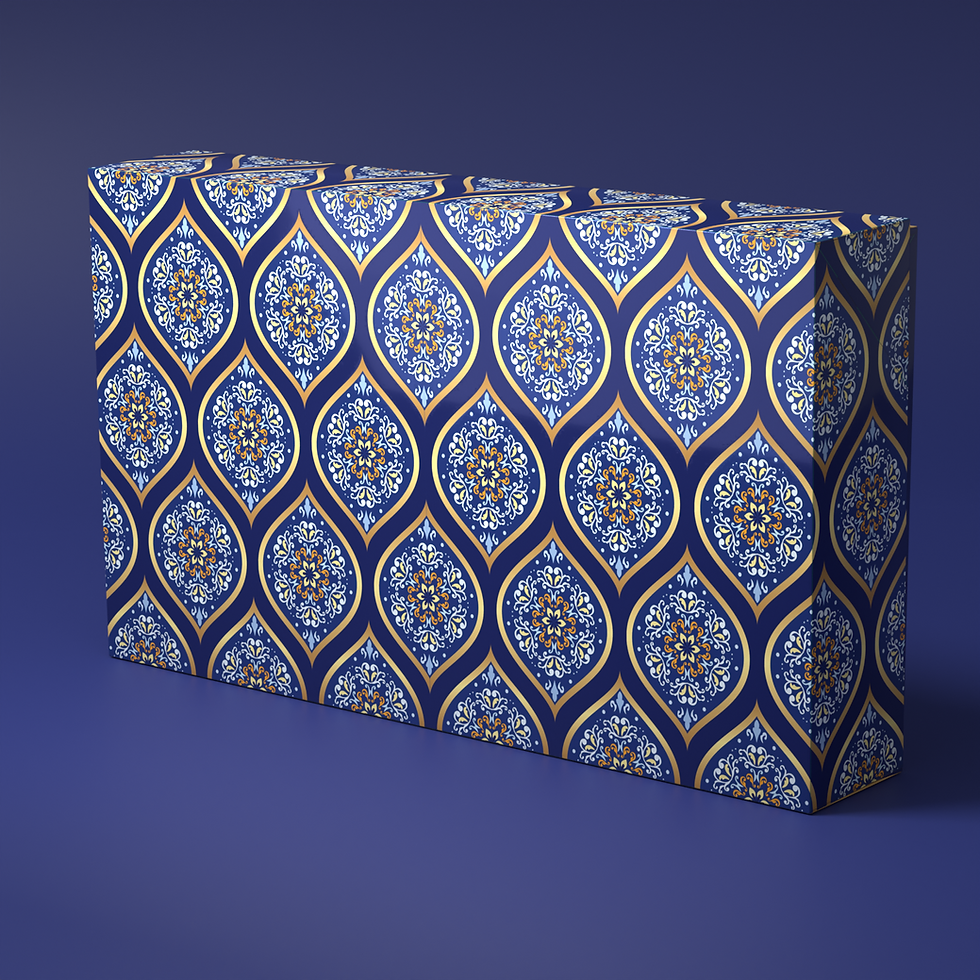 Thumbnail: Royal Blue & Gold UV - 1Kg Box