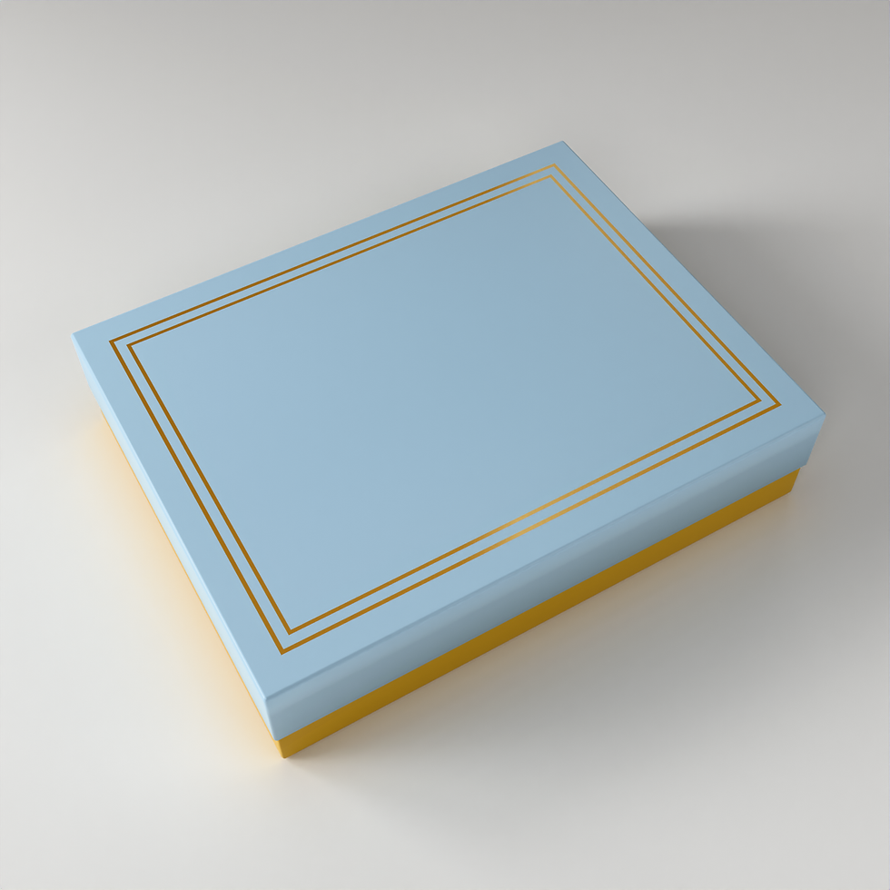 Thumbnail: Powder Blue - Luxury Rigid Box