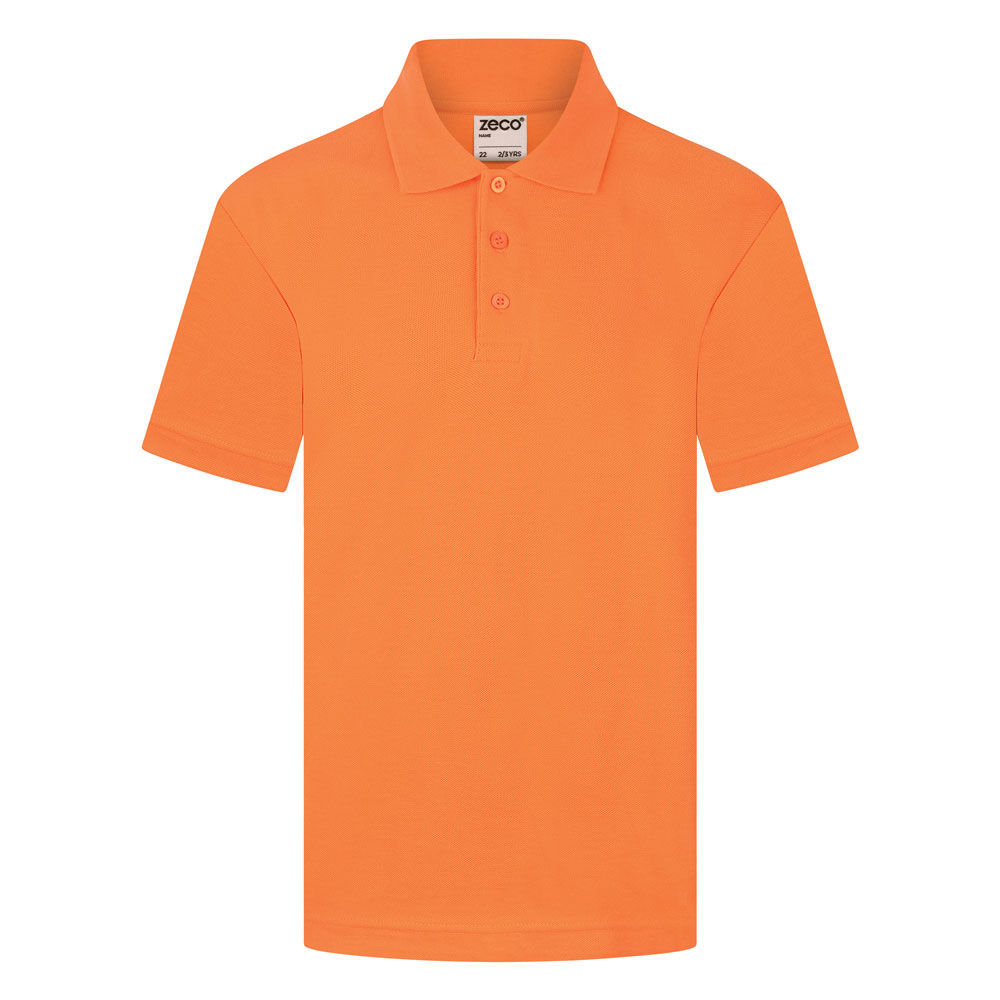 Zeco Kids ORANGE polo shirt
