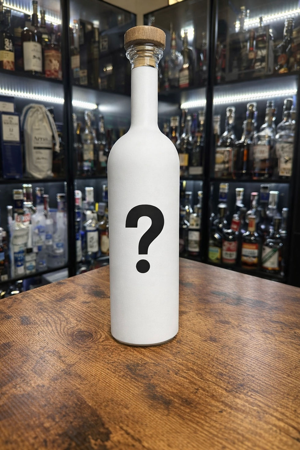 We forgot to take a picture before we finished the bottle - LOL!