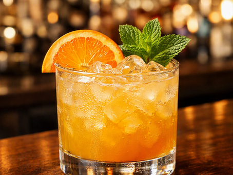 Deep Water Rye Citrus Smash Cocktail