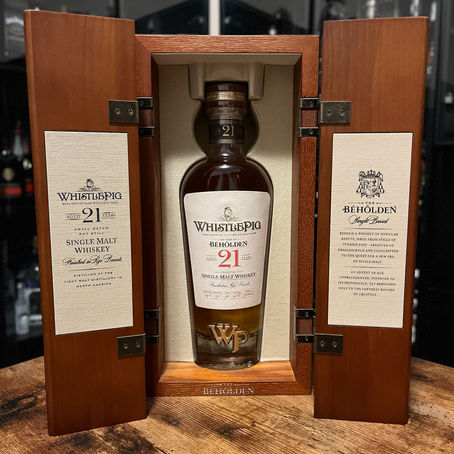 WhistlePig 21 Year The Beholden Single Malt Whiskey