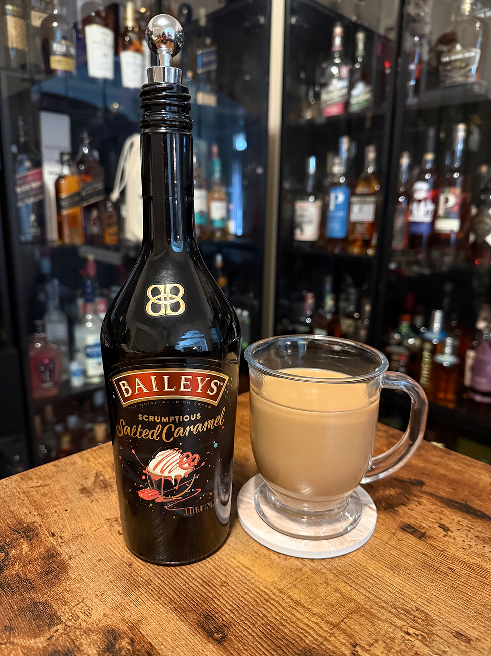 Coffee and Bailey’s Salted Caramel - delicious!