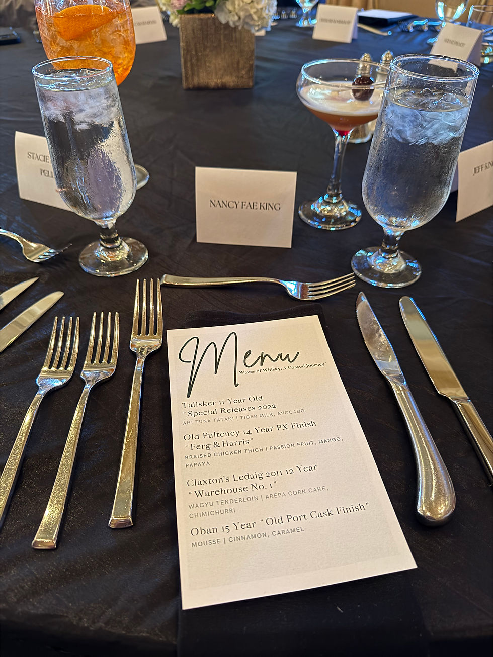 The Pairing Menu