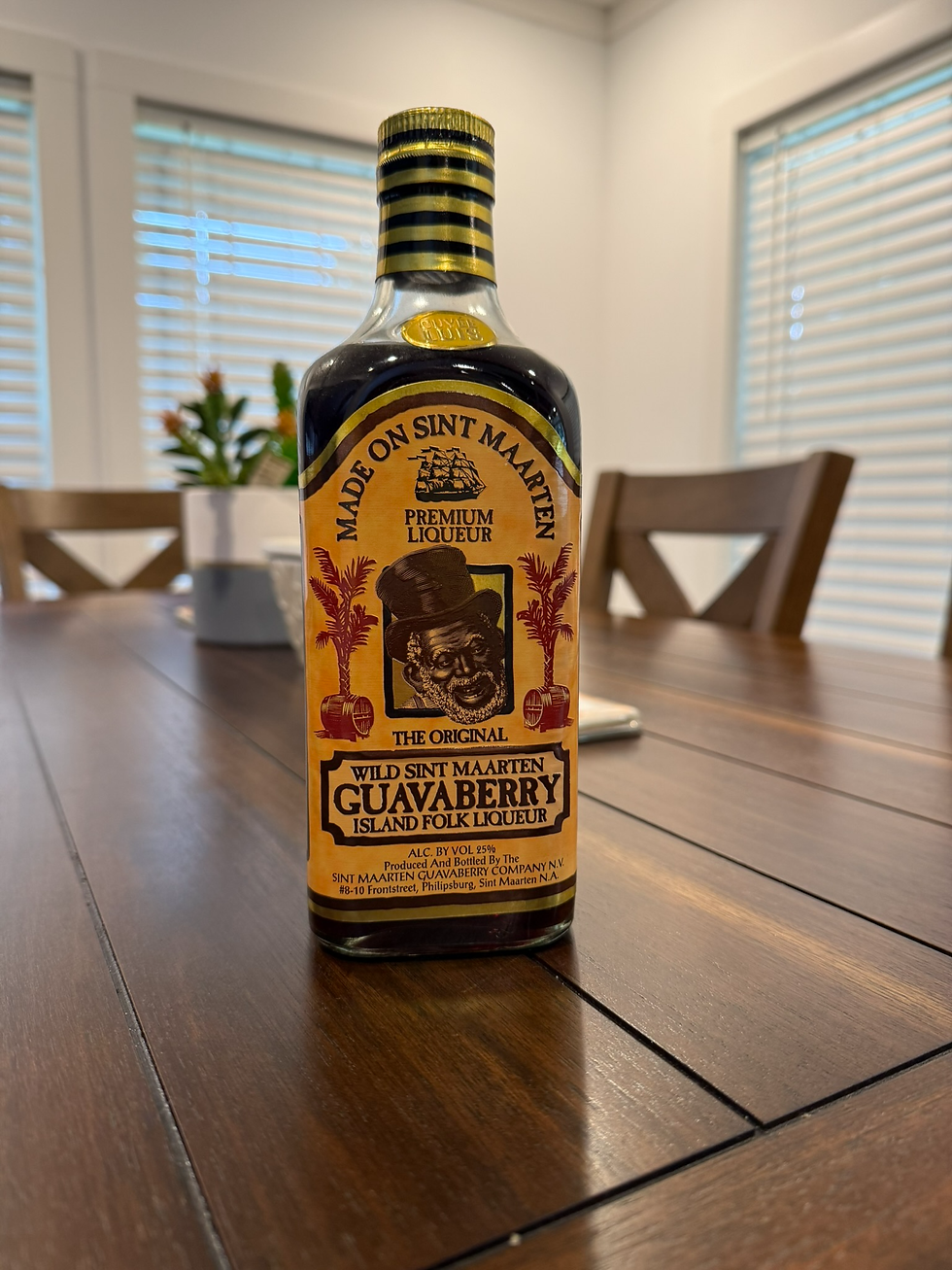Wild Sint Maarten Guavaberry Island Folk Liqueur