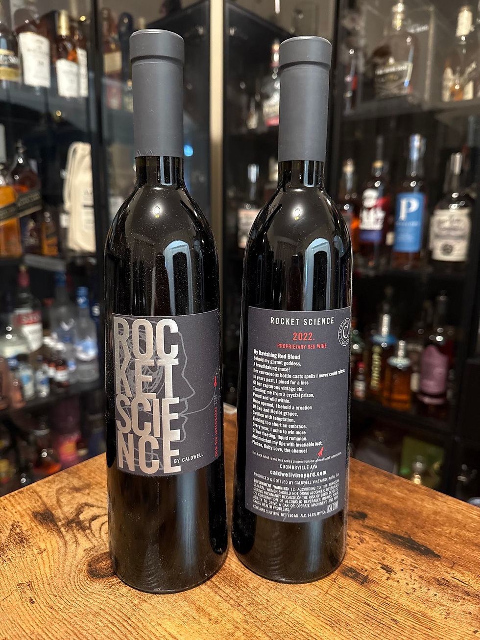 Caldwell Vineyard 2022 Rocket Science Proprietary Red