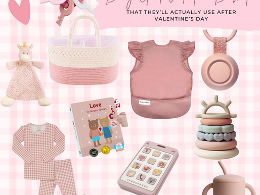 Baby Girl Valentine Basket - That They Will Actually Use After Valentine's Day