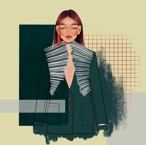 stylized illustration