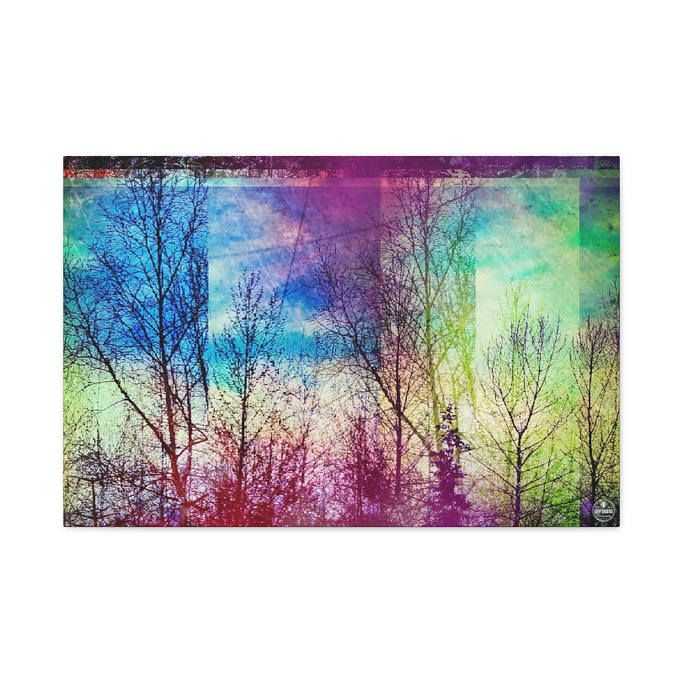 Thumbnail: Static Solstice Canvas Print