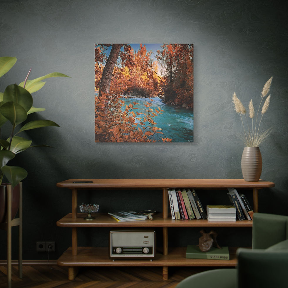 Thumbnail: Autumn River Canvas Print