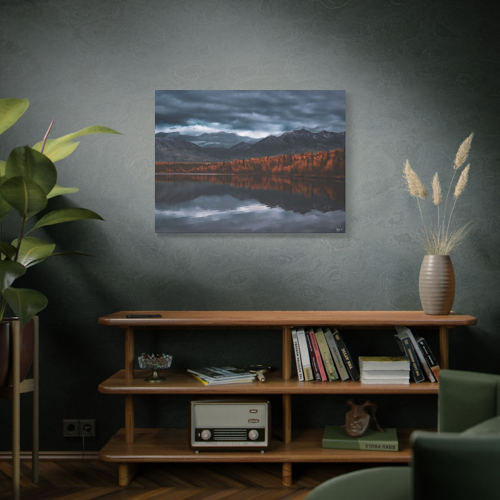 Thumbnail: Fire Divided Canvas Print