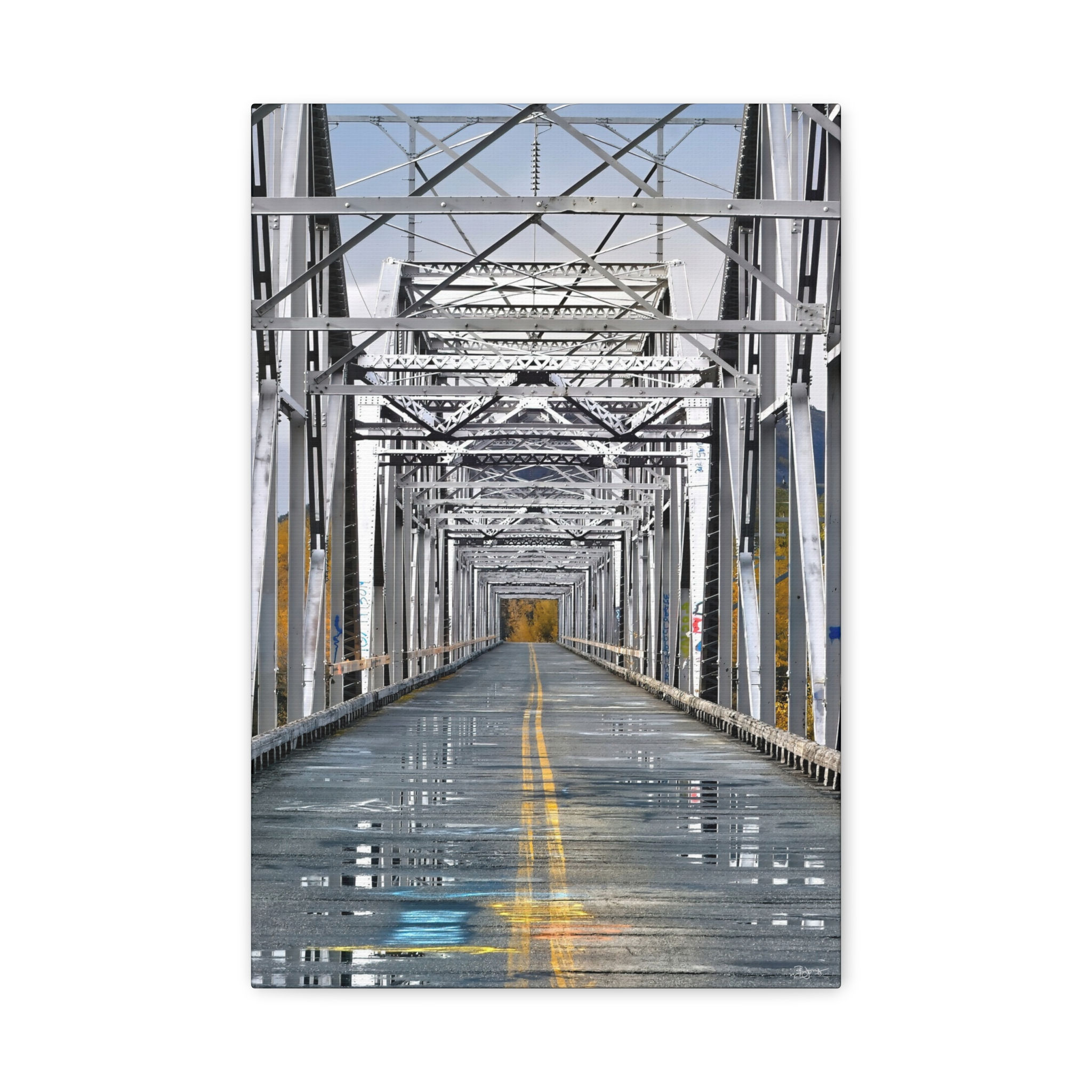 Eternal Crossing Canvas Print