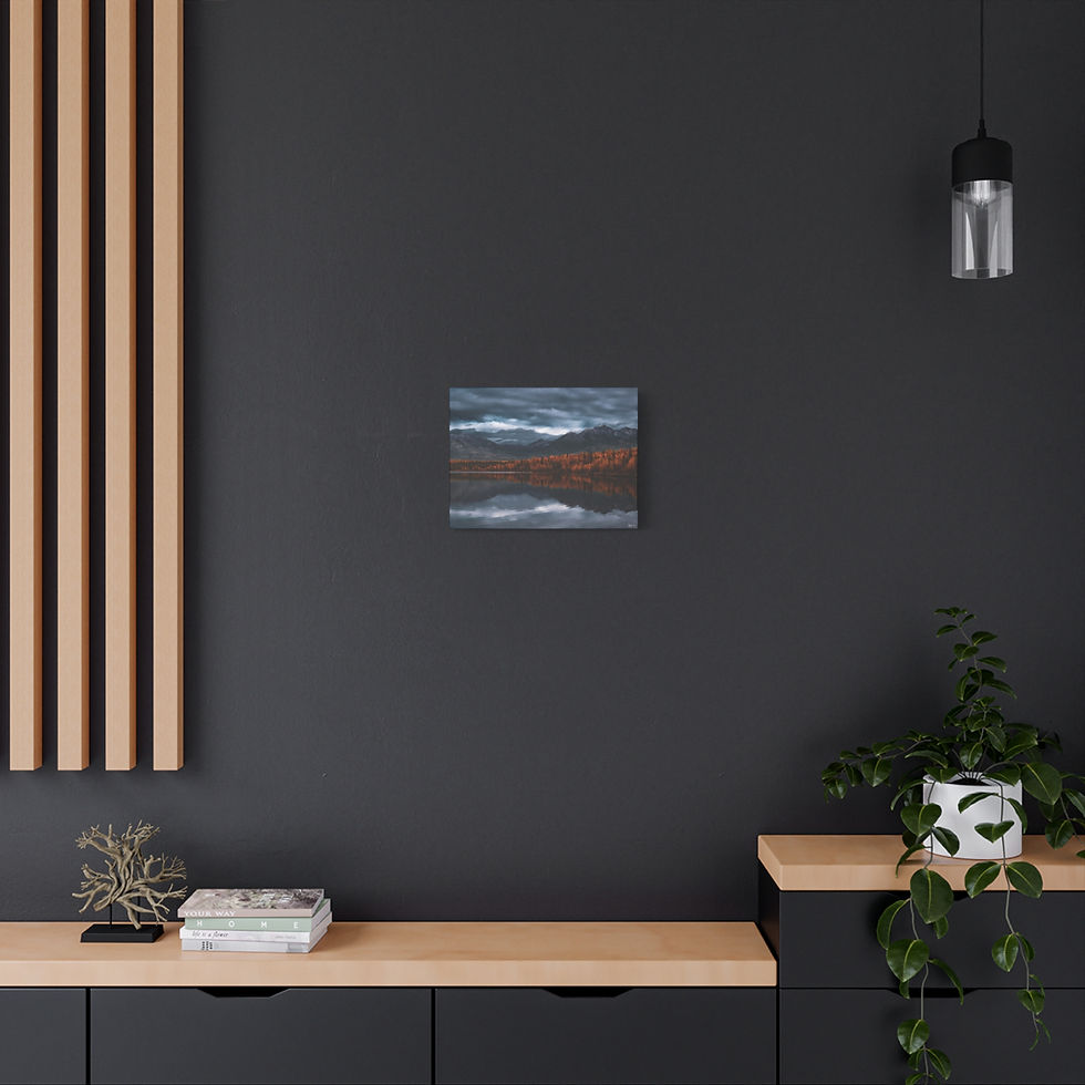Thumbnail: Fire Divided Canvas Print