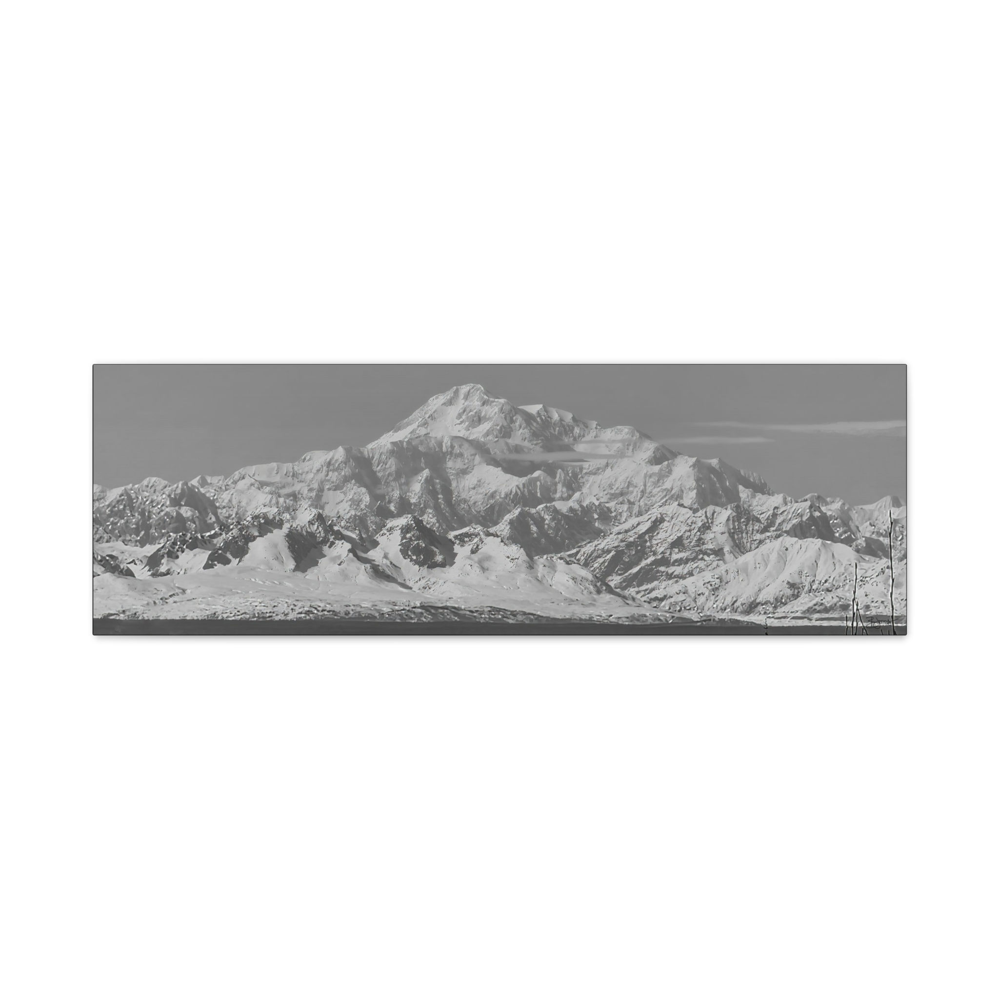 Alaskan Monolith Canvas Print