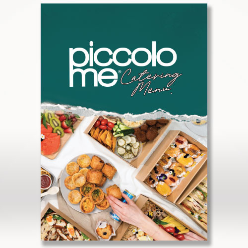 Catering Menu Book Limited Menu (Pack of 5) PICCOLO ME