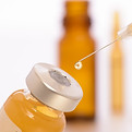 Syringe and vial closeup