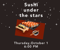 Sushi under the Stars Homepg