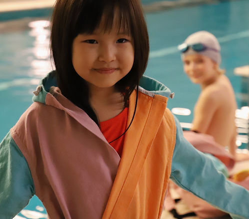 cocuk bornoz pamuk bornoz pestemal bornoz havuz yüzme dersi