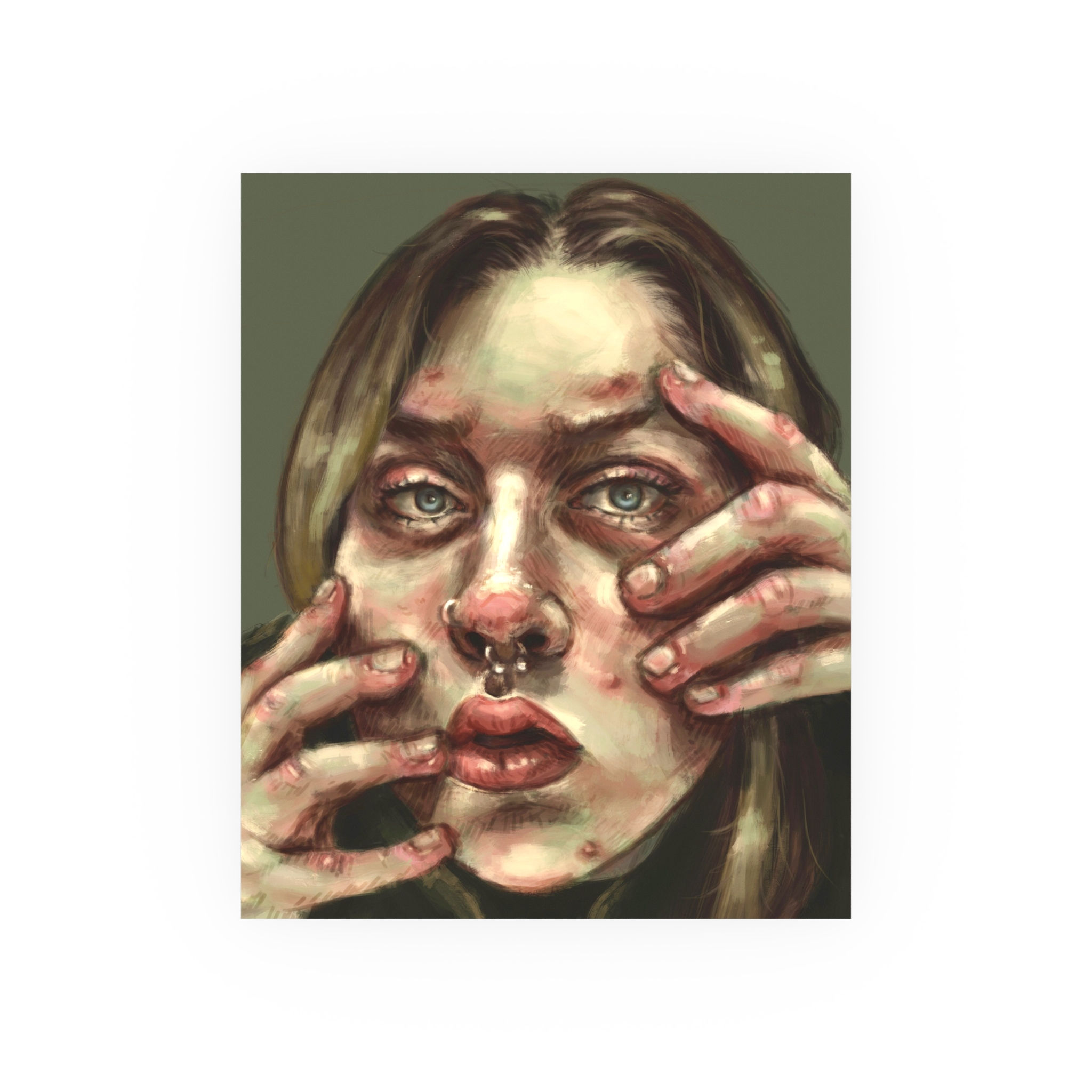 Self Portrait: Satin Print