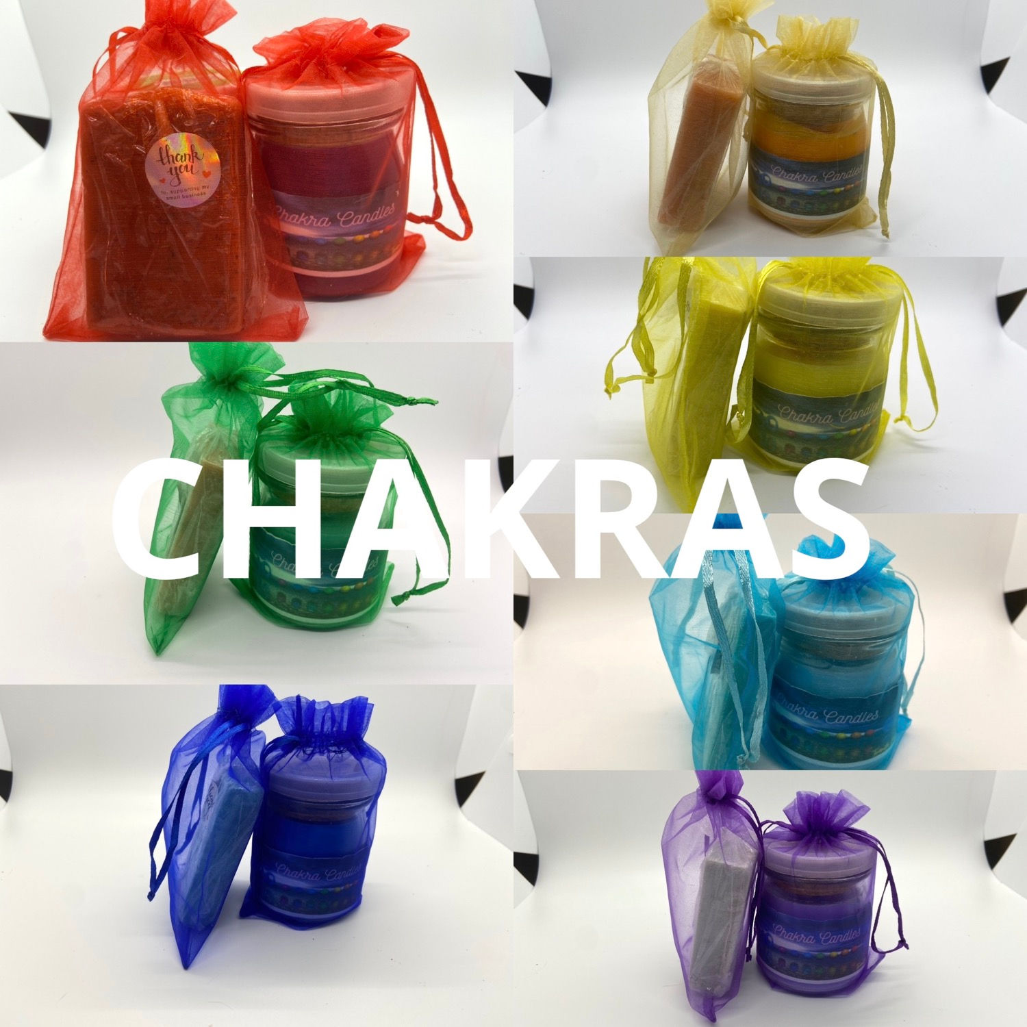 Chakra Candle & Soap Set
