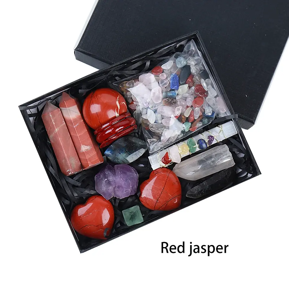 Thumbnail: Natural Crystal Point Healing Stone Chakra Stone Collection
