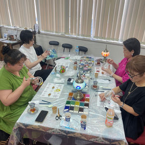 5日間集中・講師認定コース4日目✨ いよいよ卒業制作へ